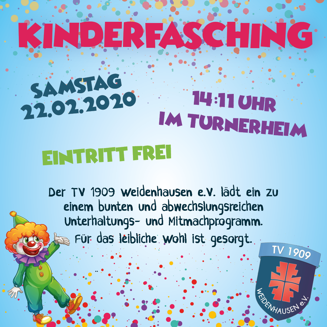 Kinderfasching 2020